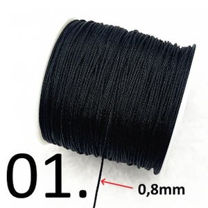 Ékszerkellék: makramé zsinór FSZ02-0,8 0,8mm-es több színben - kellékek & szerszámok - ékszerkellék - Meska.hu