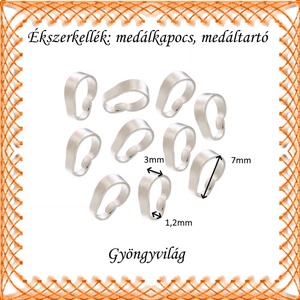 Ékszerkellék: medáltartó BMT 10-11-12 - kellékek & szerszámok - gyöngyfűzés kellékek - egyéb alkatrész - Meska.hu