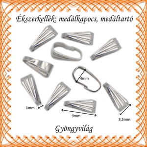 Ékszerkellék: medáltartó BMT 10-11-12 - kellékek & szerszámok - gyöngyfűzés kellékek - egyéb alkatrész - Meska.hu