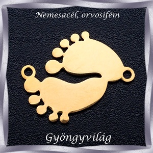 304 Nemes acél ékszerkellék: medál, caboshon, fityegő NAMCF-05a 1db/cs , Kellékek & szerszámok, Gyöngyfűzés kellékek, Cabochon, Ékszerkészítés, Ékszerkészítés, MESKA