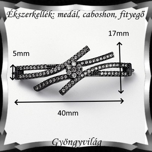 Ékszerkellék: medál, caboshon, fityegő BMCF-2-30 - kellékek & szerszámok - gyöngyfűzés kellékek - cabochon - Meska.hu