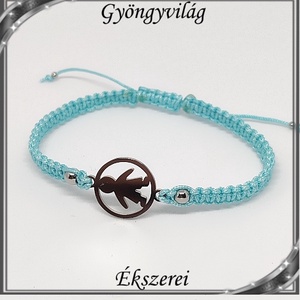 Nemes acél ékszerkellék: medál, caboshon, fityegő NAMCF-04 1db/cs - kellékek & szerszámok - gyöngyfűzés kellékek - cabochon - Meska.hu
