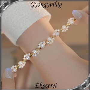 Ékszerek-karkötők: Alkalmi tekla gyöngy karkötő SKAB-TE01 - ékszer - karkötő - gyöngyös karkötő - Meska.hu
