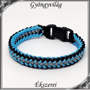 Ékszerek-karkötők: Makramé paracord karkötő SK-M 37-18  fémmentes - Meska.hu