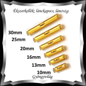 Ékszerkellék: lánckapocs BLK-V13a vég / szalag vég , Kellékek & szerszámok, Gyöngyfűzés kellékek, Egyéb alkatrész, Ékszerkészítés, Mindenmás, Ékszerkészítés, MESKA