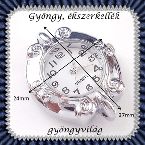 Ékszerkellék: fűzhető óra BOSZ 17 - kellékek & szerszámok - gyöngyfűzés kellékek - egyéb alkatrész - Meska.hu