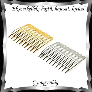 Ékszerkellék: hajtű, hajcsat, kitűző több színben BEK H 01 9-10 2db/cs, Kellékek & szerszámok, Gyöngyfűzés kellékek, Egyéb alkatrész, Ékszerkészítés, Ékszerkészítés, MESKA
