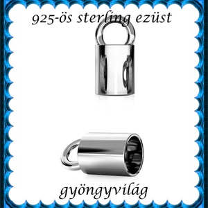 925-ös ezüst  lánckapocsvég  ELK V 14-3, Kellékek & szerszámok, Gyöngyfűzés kellékek, Egyéb alkatrész, Ékszerkészítés, Ékszerkészítés, MESKA