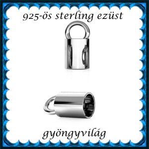 925-ös ezüst  lánckapocsvég  ELK V 14-2,5, Kellékek & szerszámok, Gyöngyfűzés kellékek, Egyéb alkatrész, Ékszerkészítés, Ékszerkészítés, MESKA