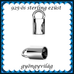 925-ös ezüst  lánckapocsvég  ELK V 14-3,5, Kellékek & szerszámok, Gyöngyfűzés kellékek, Egyéb alkatrész, Ékszerkészítés, Ékszerkészítés, MESKA