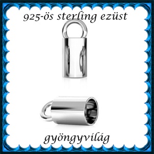 925-ös ezüst  lánckapocsvég  ELK V 14-1,5, Kellékek & szerszámok, Gyöngyfűzés kellékek, Egyéb alkatrész, Ékszerkészítés, Ékszerkészítés, MESKA