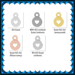925-ös ezüst kapocs vég ELK KV 06 - kellékek & szerszámok - gyöngyfűzés kellékek - egyéb alkatrész - Meska.hu