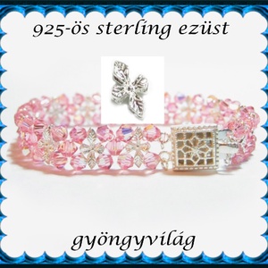 925-ös sterling ezüst ékszerkellék: köztes/gyöngy/díszitőelem EKÖ 02 1db/csomag - kellékek & szerszámok - gyöngyfűzés kellékek - fém köztesek - Meska.hu
