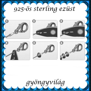 925-ös sterling ezüst ékszerkellék: köztes / gyöngy / dísz EKÖ 19 1,5x1,5   10db/csomag - kellékek & szerszámok - gyöngyfűzés kellékek - fém köztesek - Meska.hu