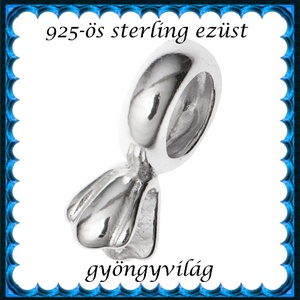 925-ös sterling ezüst ékszerkellék: medáltartó, medálkapocs EMK 122, Kellékek & szerszámok, Ékszerkellék, Medáltartó, medálkapocs, Ékszerkészítés, MESKA