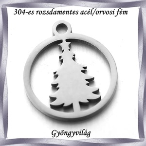 Nemes acél ékszerkellék: medál, caboshon, fityegő NAMCF-15e 1db/cs, Kellékek & szerszámok, Gyöngyfűzés kellékek, Cabochon, Ékszerkészítés, MESKA