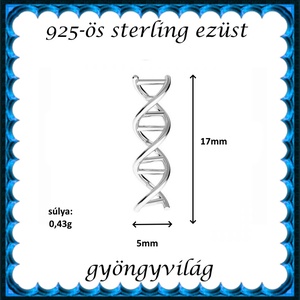 925-ös finomságú sterling ezüst kandeláber/ továbbépíthető köztes /tartó elem  EKA2 87 - kellékek & szerszámok - gyöngyfűzés kellékek - egyéb alkatrész - Meska.hu