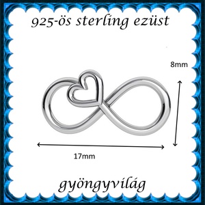 925-ös finomságú sterling ezüst kandeláber/ továbbépíthető köztes /tartó elem  EKA2 74 - kellékek & szerszámok - gyöngyfűzés kellékek - egyéb alkatrész - Meska.hu