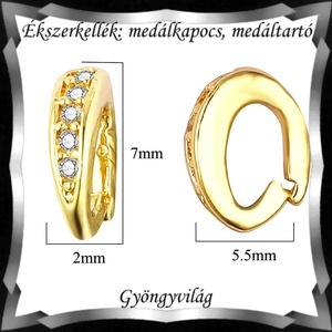 Ékszerkellék: medáltartó BMT 14 - kellékek & szerszámok - gyöngyfűzés kellékek - egyéb alkatrész - Meska.hu
