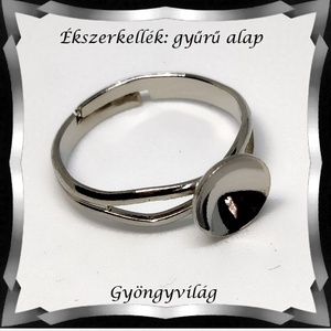 Ékszerkellék: gyűrű alap BGYA04 , Kellékek & szerszámok, Ékszerkellék, Gyűrűalap, Ékszerkészítés, MESKA