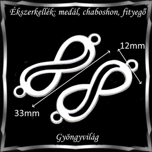 Ékszerkellék: medál, caboshon, fityegő BMCF-2-23  2db/csomag - diy (csináld magad) - egységcsomag - Meska.hu