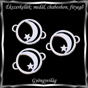Ékszerkellék: medál, caboshon, fityegő BMCF-2-26  3db/csomag, DIY (Csináld magad), Egységcsomag, Ékszerkészítés, MESKA