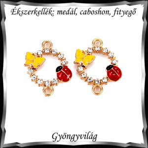 Ékszerkellék: medál, caboshon, fityegő BMCF-2-44  1db/csomag  , DIY (Csináld magad), Egységcsomag, Ékszerkészítés, MESKA