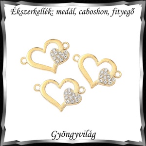 Ékszerkellék: medál, caboshon, fityegő BMCF-2-46  3db/csomag  , DIY (Csináld magad), Egységcsomag, Ékszerkészítés, MESKA