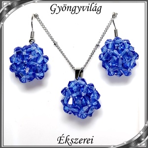 Ékszerek-szettek: kristály ékszer szett SSZNA-KGY01 több szinben - ékszer - ékszerszett - Meska.hu