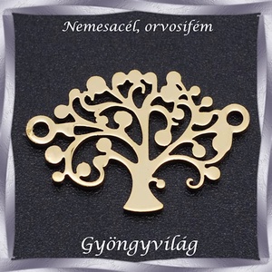 304 Nemes acél ékszerkellék: medál, caboshon, fityegő NAMCF-19 1db/cs  - kellékek & szerszámok - gyöngyfűzés kellékek - cabochon - Meska.hu