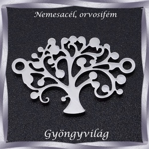 304 Nemes acél ékszerkellék: medál, caboshon, fityegő NAMCF-19 1db/cs  - kellékek & szerszámok - gyöngyfűzés kellékek - cabochon - Meska.hu