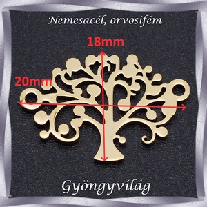 304 Nemes acél ékszerkellék: medál, caboshon, fityegő NAMCF-19 1db/cs  - kellékek & szerszámok - gyöngyfűzés kellékek - cabochon - Meska.hu