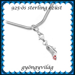 925-ös sterling ezüst ékszerkellék: medáltartó, medálkapocs EMT 51 - kellékek & szerszámok - ékszerkellék - medáltartó, medálkapocs - Meska.hu