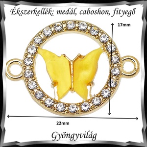 Ékszerkellék: medál, caboshon, fityegő BMCF-2-49  1db/csomag   - diy (csináld magad) - egységcsomag - Meska.hu