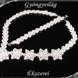 Ékszerek-szettek: Esküvői, menyasszonyi, alkalmi ékszer szett SSZ-E-TE01-5-1 - esküvő - ékszer - ékszerszett - Meska.hu