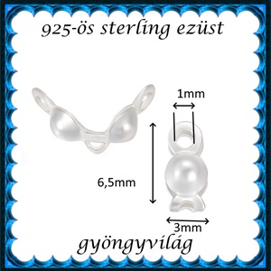  925-ös sterling ezüst csomótakaró ECST 02-3 -  - Meska.hu