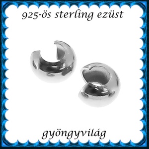 925-ös sterling ezüst ékszerkellék: csomótakaró ECST 01-3,5e - Meska.hu