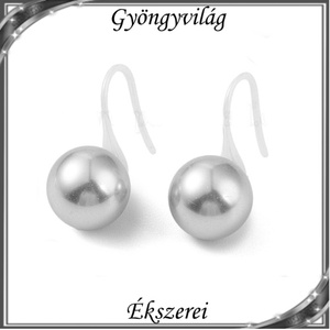 925-ös sterling ezüst ékszerkellék: fülbevaló kapocs, akasztós EFK A 101-15 - kellékek & szerszámok - ékszerkellék - fülbevaló kapocs - Meska.hu