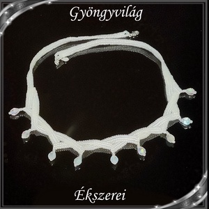 Ékszerek-nyaklánc: Esküvői, menyasszonyi, alkalmi nyaklánc SL-14E-ÜGY01-2 - esküvő - ékszer - ékszerszett - Meska.hu