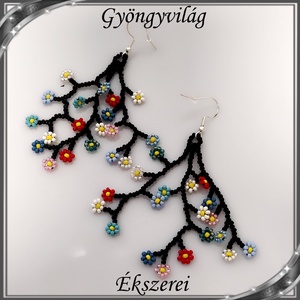 Ékszerek-szettek: gyöngy fülbevaló - nyaklánc szett SSZ-E925-ÜGY01-1-35 - ékszer - ékszerszett - Meska.hu