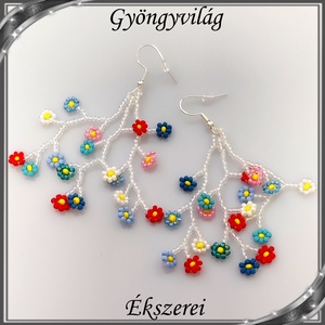 Ékszerek-szettek: gyöngy fülbevaló - nyaklánc szett SSZ-E925-ÜGY01-2-38 - ékszer - ékszerszett - Meska.hu