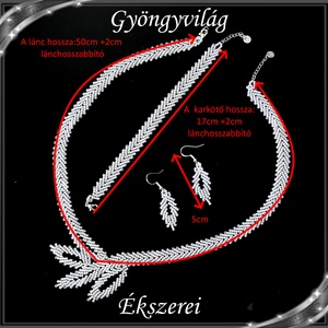 Ékszerek-szettek: Esküvői, menyasszonyi, alkalmi ékszerszett SSZ-E925-ÜGY02-1 - esküvő - ékszer - ékszerszett - Meska.hu