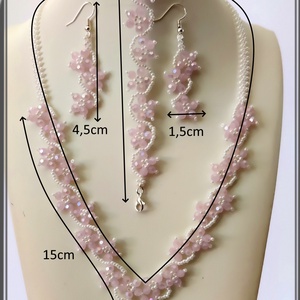 Esküvői, menyasszonyi, alkalmi ékszer szett,  SSZEB-GY02-br white opal - esküvő - ékszer - ékszerszett - Meska.hu