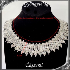Esküvői, menyasszonyi, alkalmi ékszer szett,  SLEB-GY02-1 - esküvő - ékszer - nyaklánc - Meska.hu
