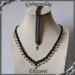 Esküvői, menyasszonyi, alkalmi ékszer szett,  SSZEB-GY04-3 - Meska.hu