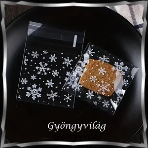 Ékszerek-csomagoló anyag: Karácsonyi celofán zacskó EK-Z15 - karácsony - karácsonyi ajándékozás - karácsonyi ajándékcsomagolás - Meska.hu