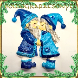 Karácsonyi hűtőmágnes S-KA26-03 több szinben - otthon & életmód - dekoráció - dísztárgy - Meska.hu