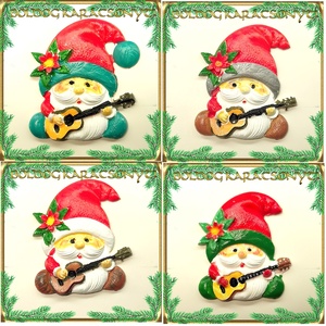 Karácsonyi hűtőmágnes S-KA26-04 több szinben - Meska.hu