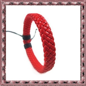 Ékszerek-karkötők: Bőr fonott karkötő K-BŐR56 több színben - ékszer - nyaklánc - medál nélküli nyaklánc - Meska.hu