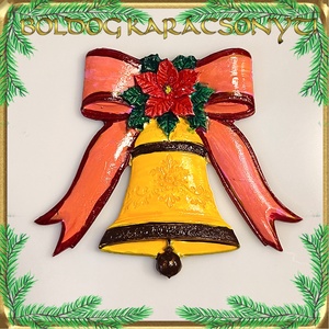 Karácsonyi hűtőmágnes S-KA26-15 - Meska.hu